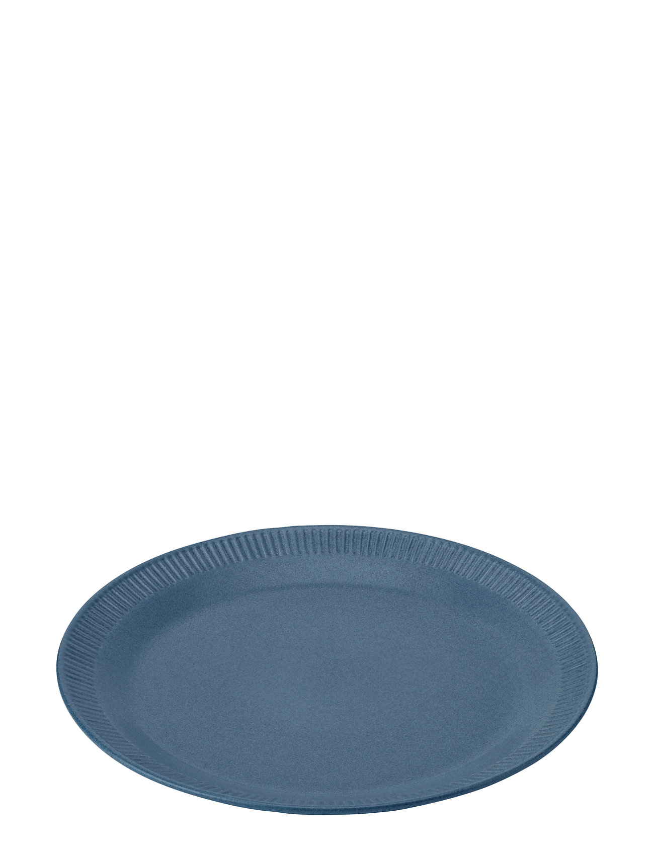 Knabstrup Tallerken Home Tableware Plates Dinner Plates Blue Knabstrup Keramik