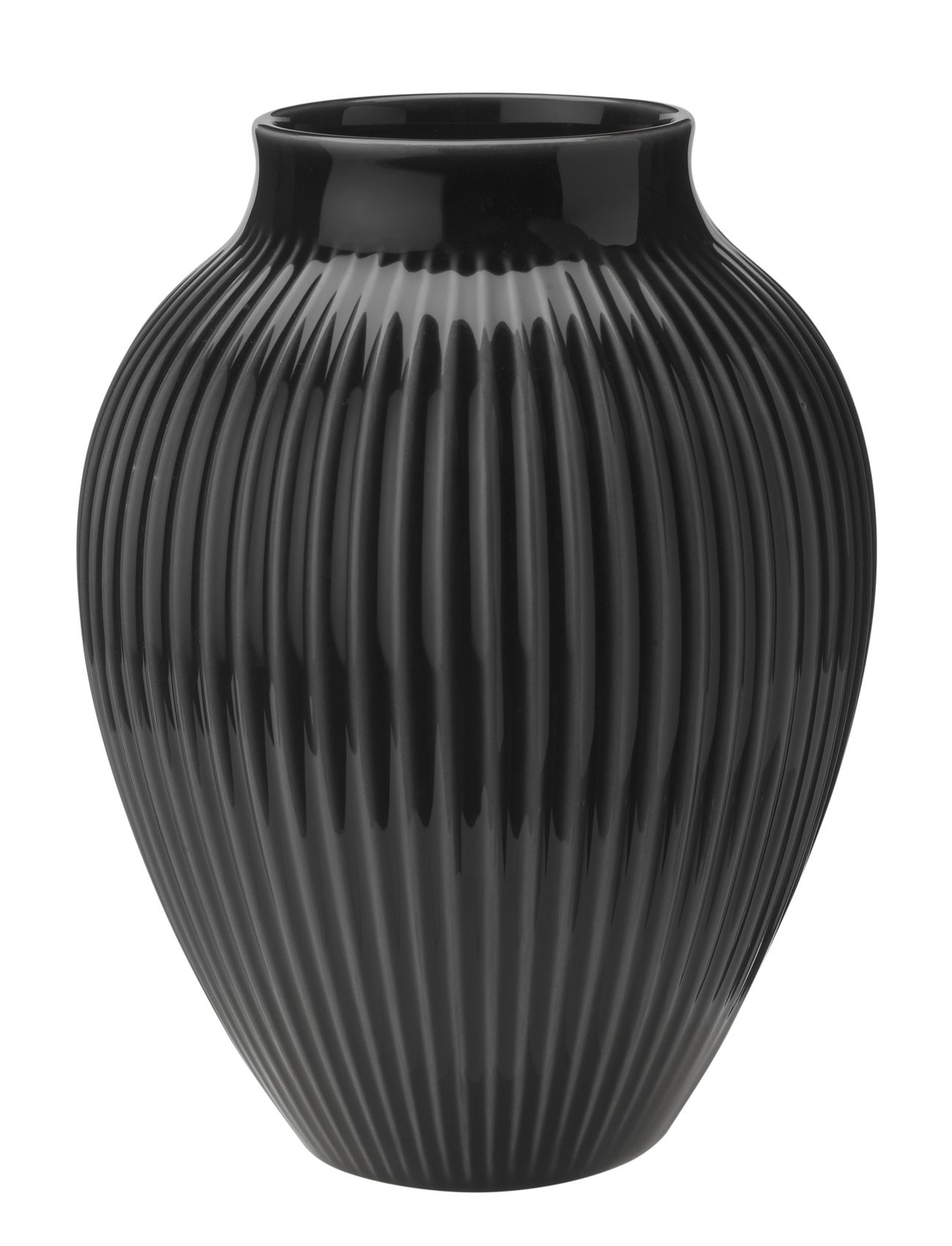 Knabstrup Vase, Riller Home Decoration Vases Big Vases Black Knabstrup Keramik