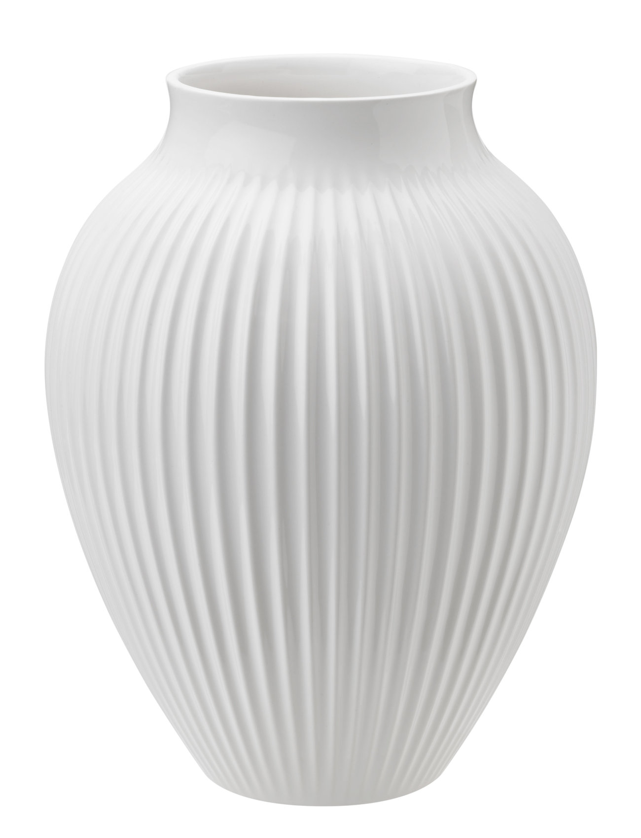 Knabstrup Vase, Riller Home Decoration Vases Big Vases White Knabstrup Keramik