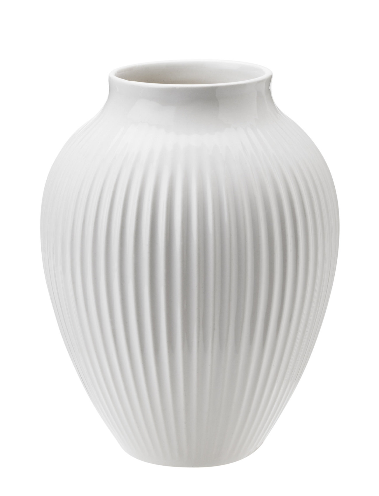 Knabstrup Vase, Riller Home Decoration Vases Big Vases White Knabstrup Keramik