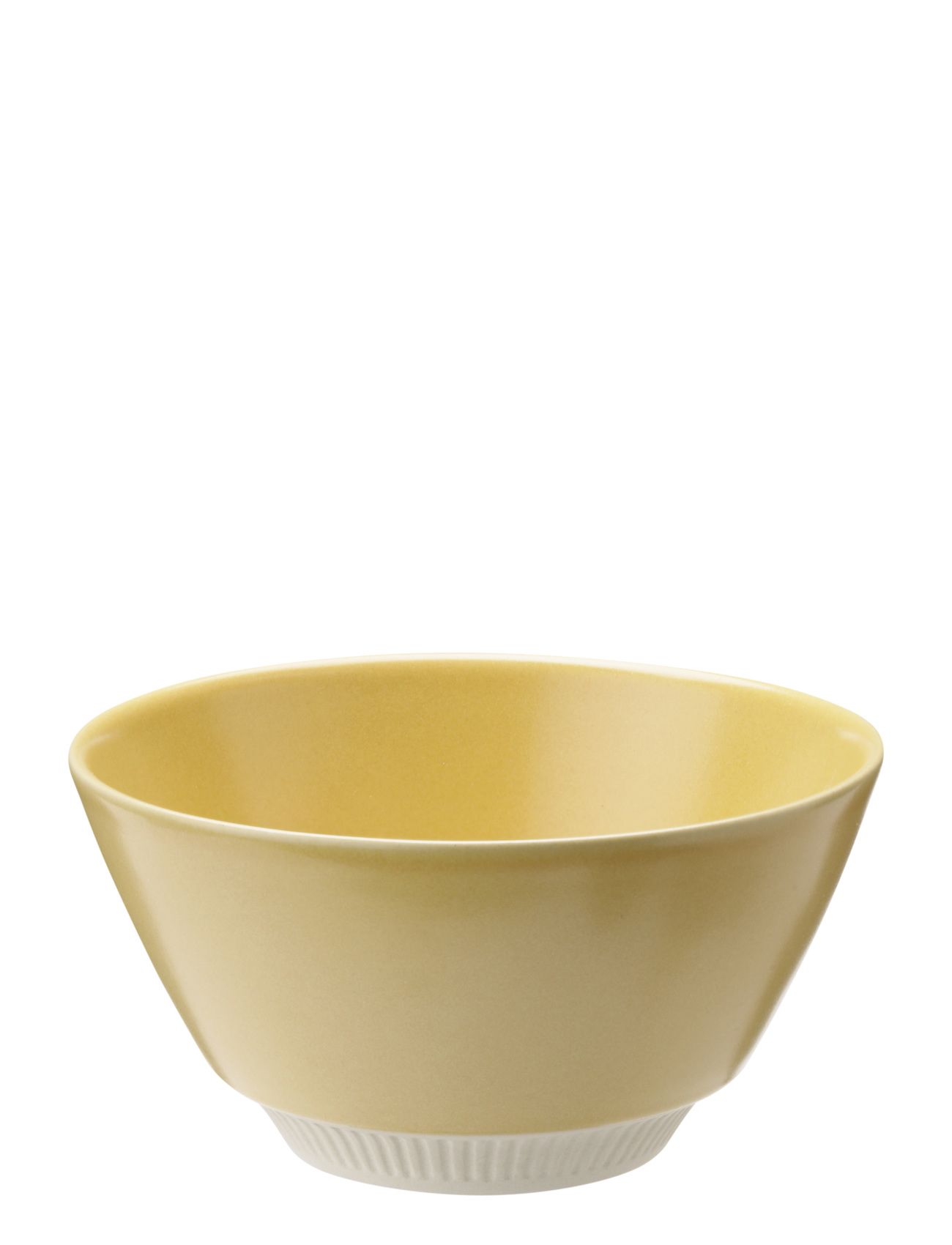 Kolorit, Bolle Home Tableware Bowls Yellow Knabstrup Keramik