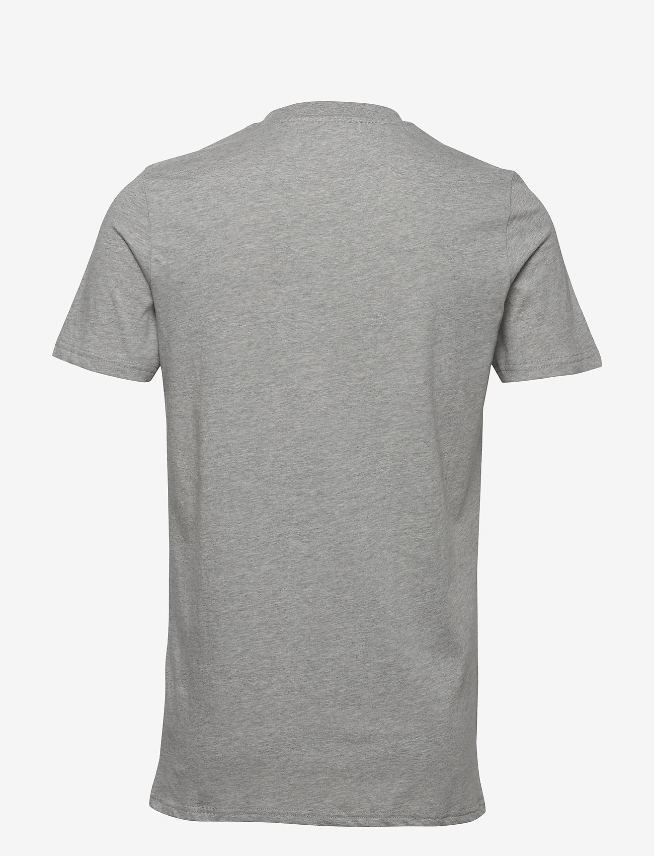 Knowledge Cotton Apparel - ALDER knowledgecotton tee - GOTS/Ve - basic t-shirts - grey melange - 1