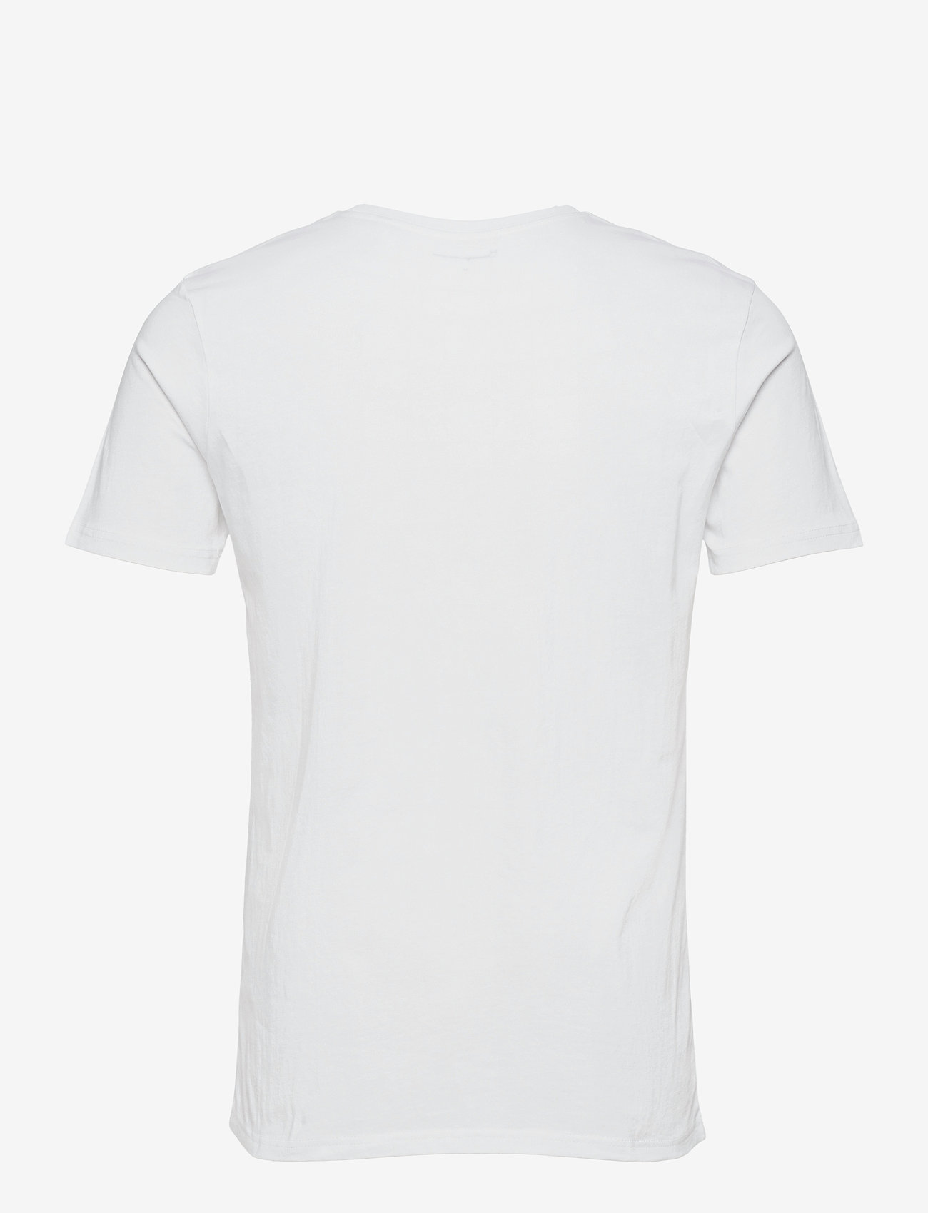 Knowledge Cotton Apparel - ALDER basic owl tee - GOTS/Vegan - graphic print t-shirts - bright white - 1
