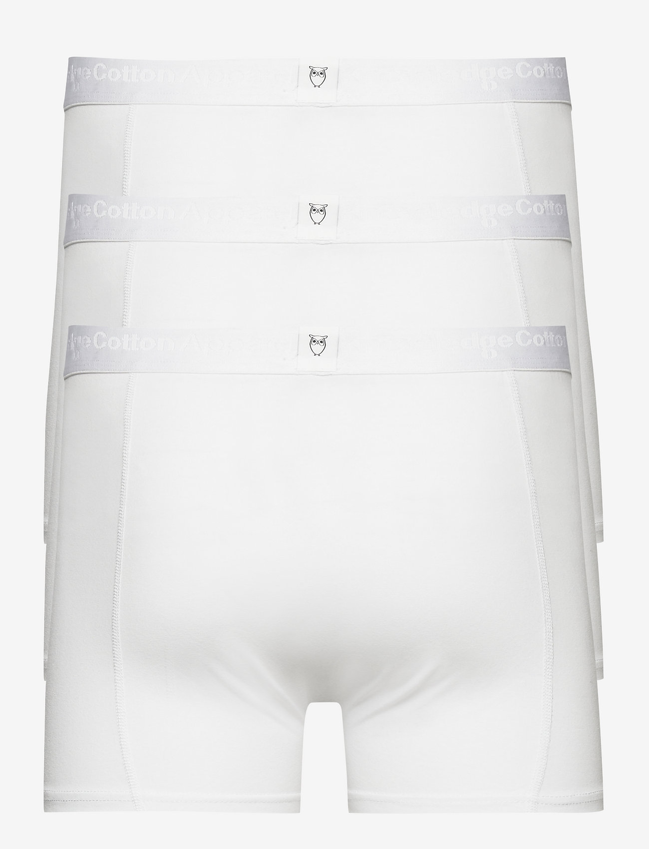 Knowledge Cotton Apparel - 3-pack underwear - GOTS/Vegan - boxer nærbuxur - bright white - 1