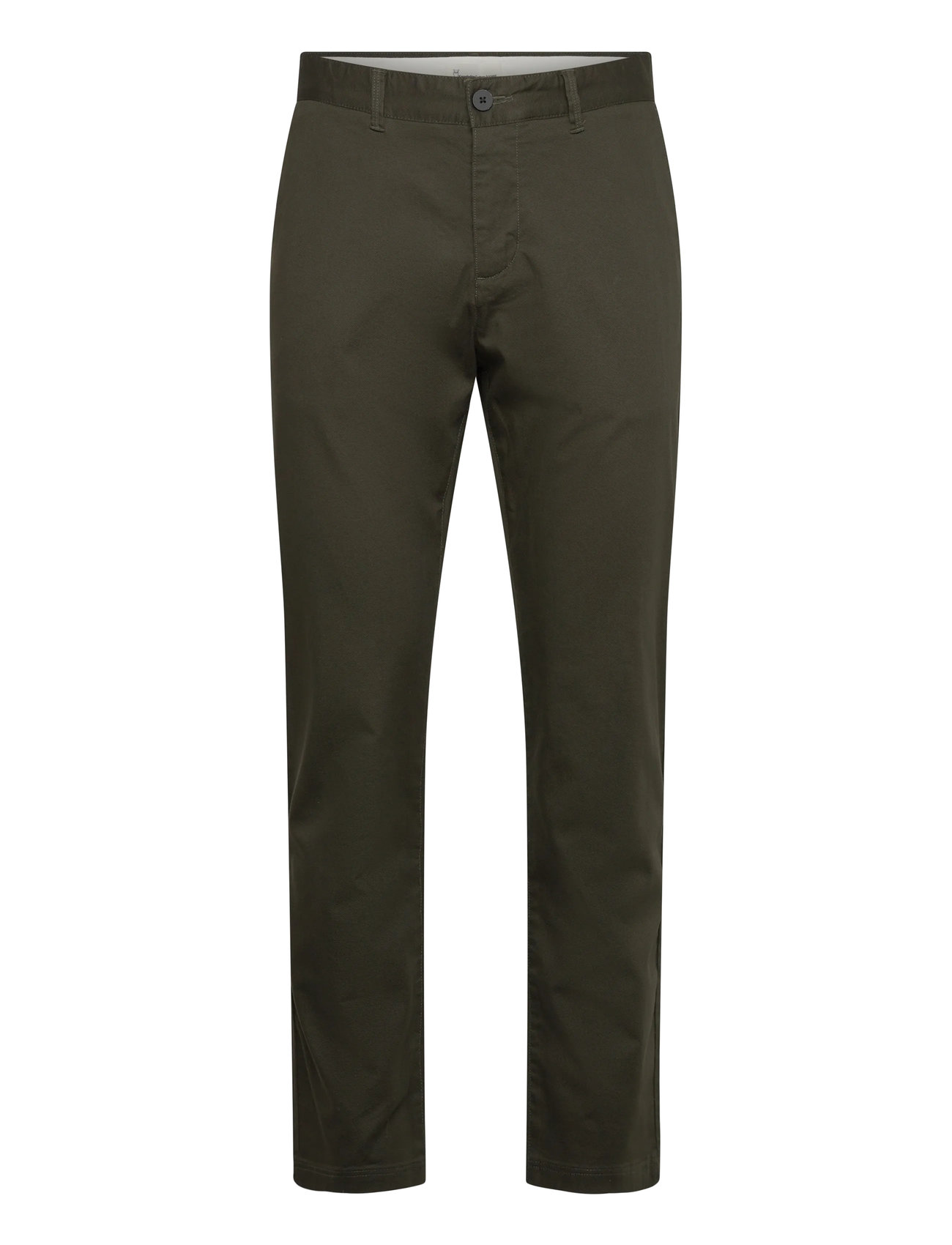 KNOWLEDGE Baumwolle APPAREL Chuck Regular Canvas Hosen Khaki - 38x32 - Herren