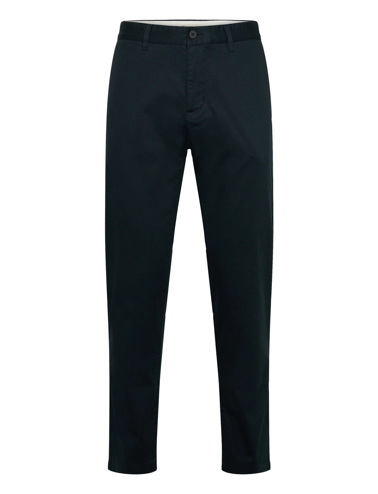 Knowledge Cotton Apparel Chuck Regular Canvas Pants, 30 x 34, Black, Bukser > Formelle Bukser, Herre