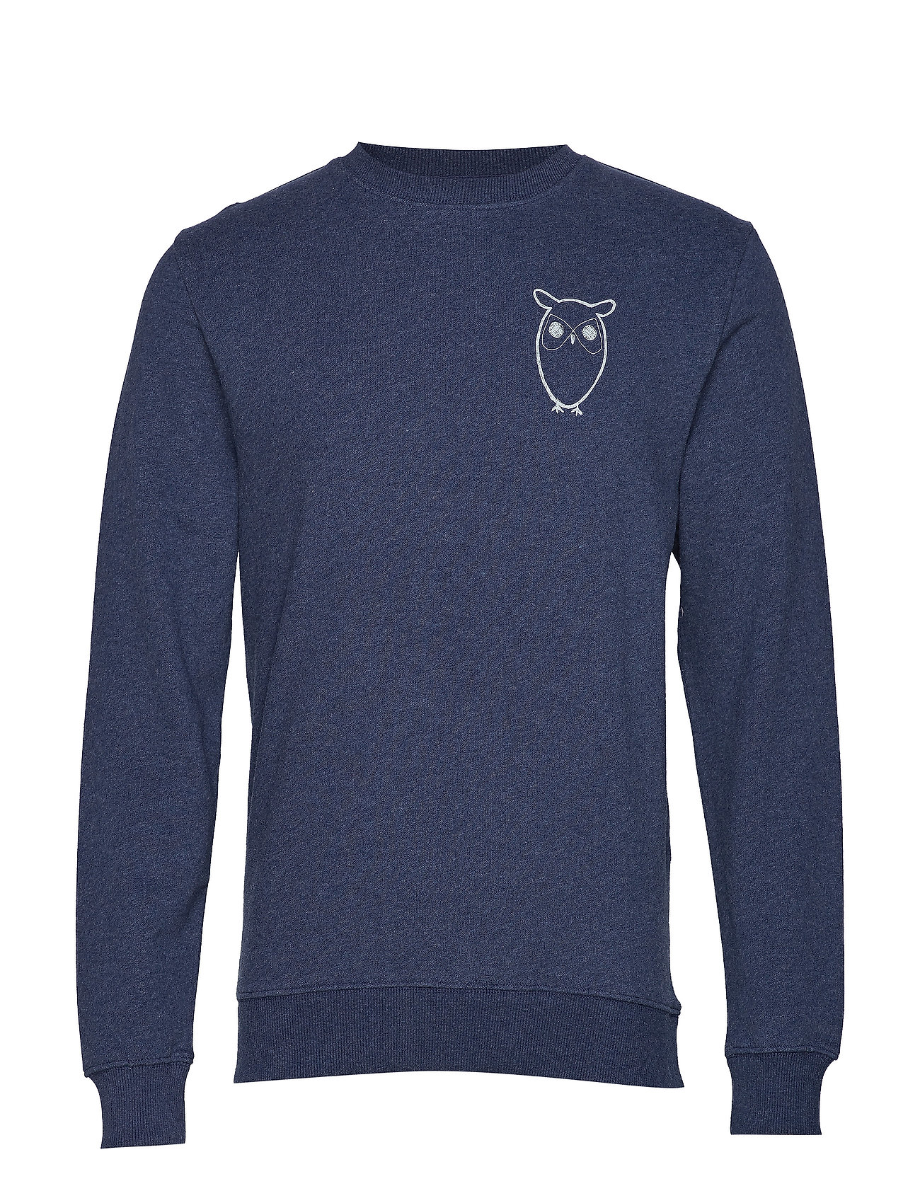 Sweat With Owl Chest Logo Gots Trui Met Lange Mouwen Blauw Knowledge Cotton Apparel knowledge cotton apparel kopen in de aanbieding Sweat With Owl Chest Logo Gots Trui Met Lange Mouwen Blauw Knowledge Cotton Apparel knowledge cotton apparel kopen in de aanbieding