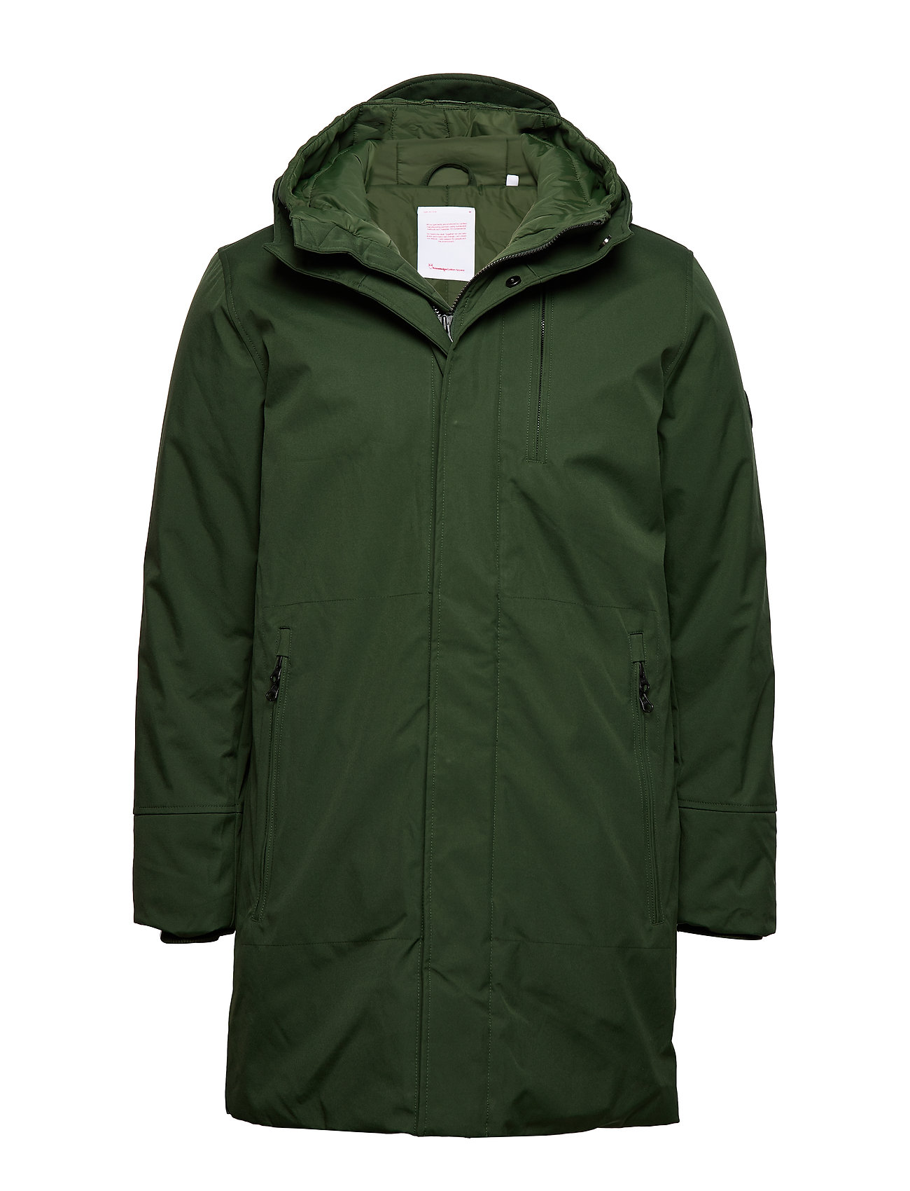 Knowledge Cotton Apparel Climate Shell Jacket Grs/vegan (Green Forest