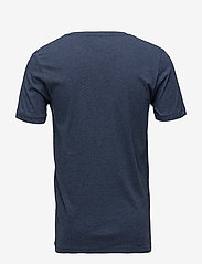 Knowledge Cotton Apparel - ALDER basic tee - GOTS/Vegan - basic t-shirts - insigna blue melange - 1