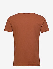 Knowledge Cotton Apparel - Basic t-shirt - GOTS/Vegan - basic t-shirts - rust melange - 1