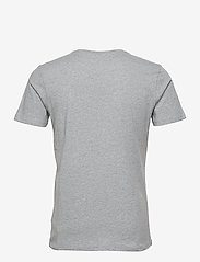 Knowledge Cotton Apparel - ALDER basic owl tee - GOTS/Vegan - graphic print t-shirts - grey melange - 1