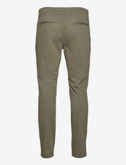 Knowledge Cotton Apparel - JOE slim stretched chino pant - GOT - chinos - forrest night - 1