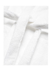 Knowledge Cotton Apparel - Bath robe - GOTS - nattøy - bright white - 4