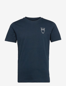 ALDER owl chest tee - GOTS/Vegan - basic t-shirts - total eclipse