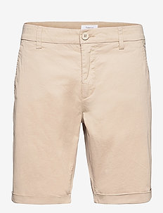 Regular chino poplin shorts - GOTS/ - chinos shorts - light feather gray