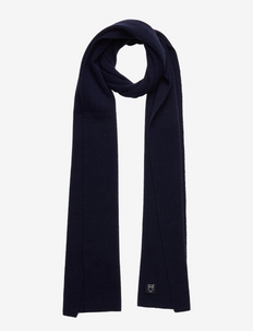 Organic wool scarf - GOTS - kaulahuivit - insigna blue