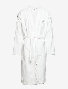 Bath robe - GOTS - nightwear - bright white