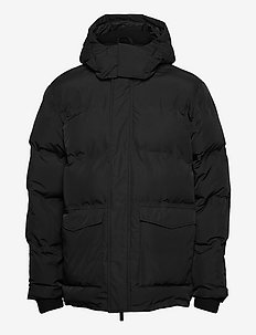 Puffer jacket - GRS/Vegan - bólstraðir jakkar - black jet
