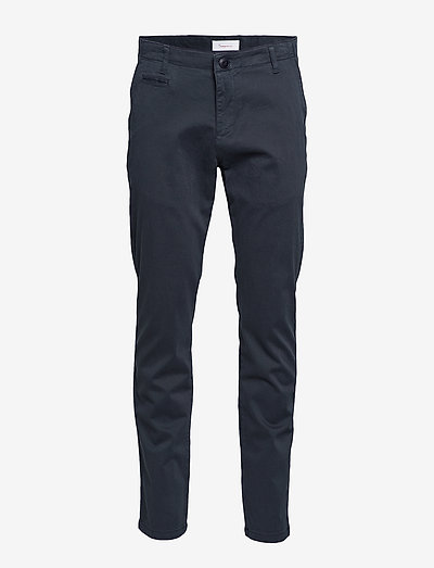 CHUCK regular stretched chino pant - chinos - total eclipse
