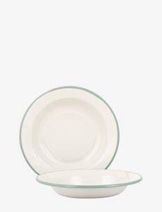 Deep plate - pasta plates - cream lux