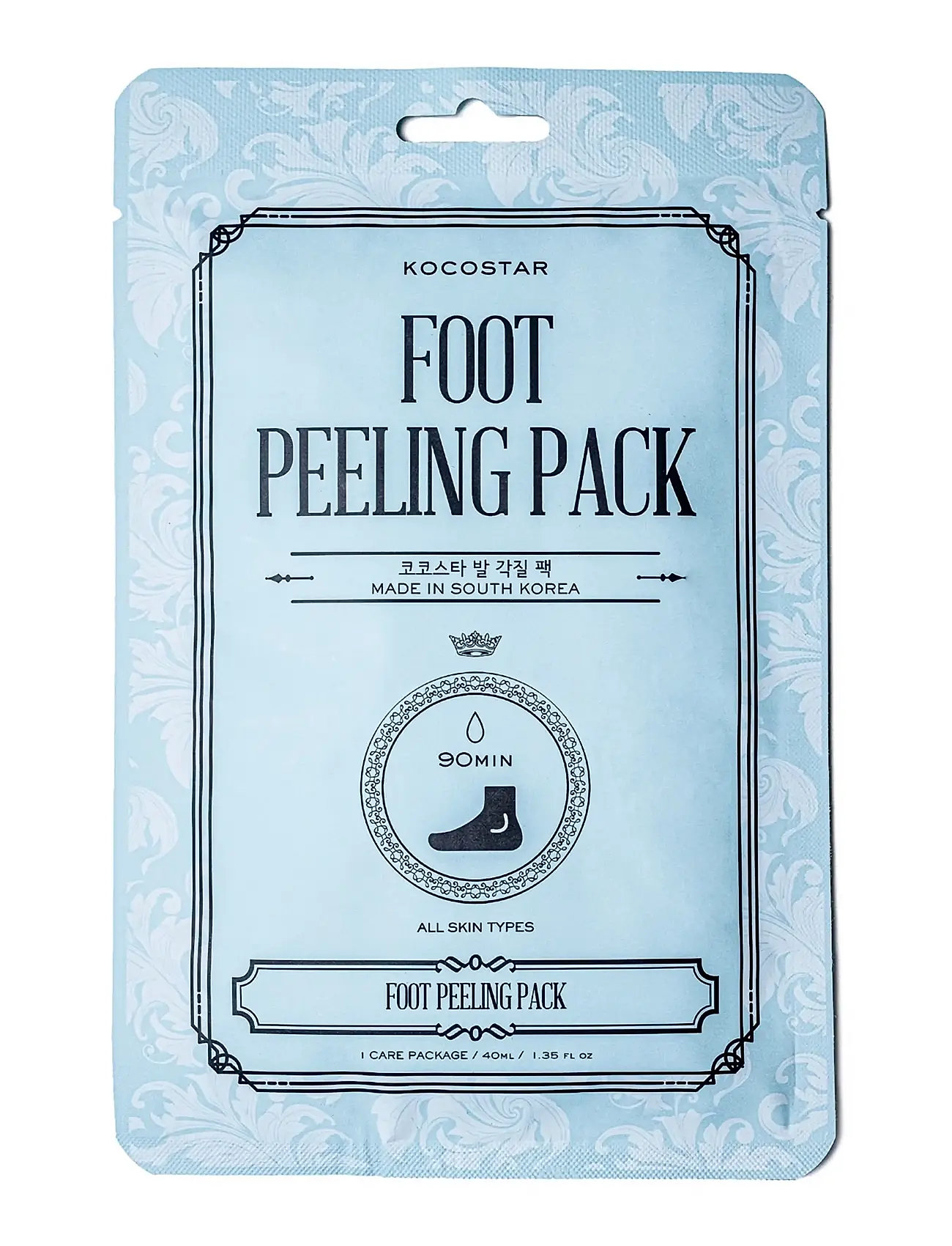 KOCOSTAR Kocostar Foot Peeling Pack, 1 PCS, Nude, Krop > Scrub Og Eksfolierende Midler, Dame
