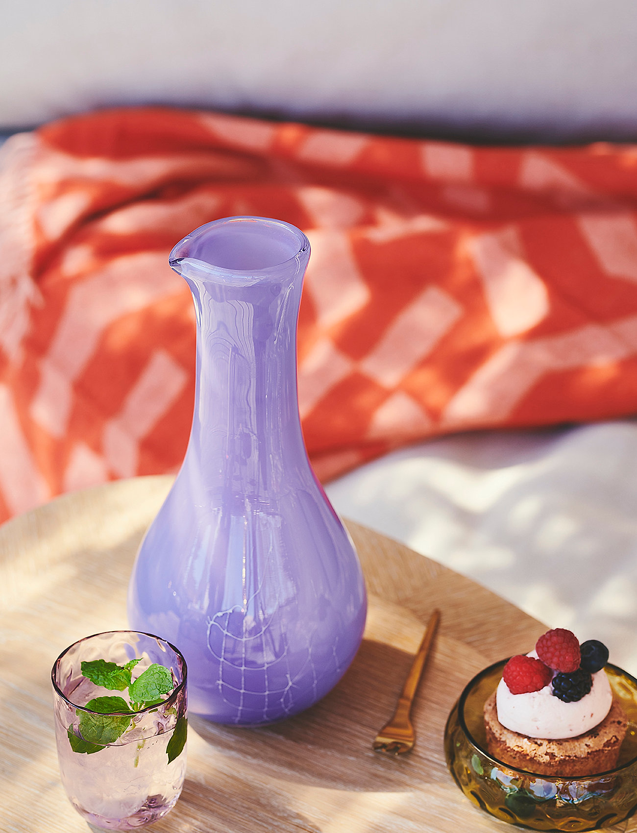 Kodanska Flow Carafe, 1.2 L, Blue, Kander & Karafler > Vandkarafler & Kander, Unisex