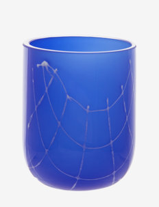 FLOW TUMBLER - martiniglass & cocktailglass - blue w. print