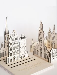 Building Cities Stockholm - juldekorationer - cream