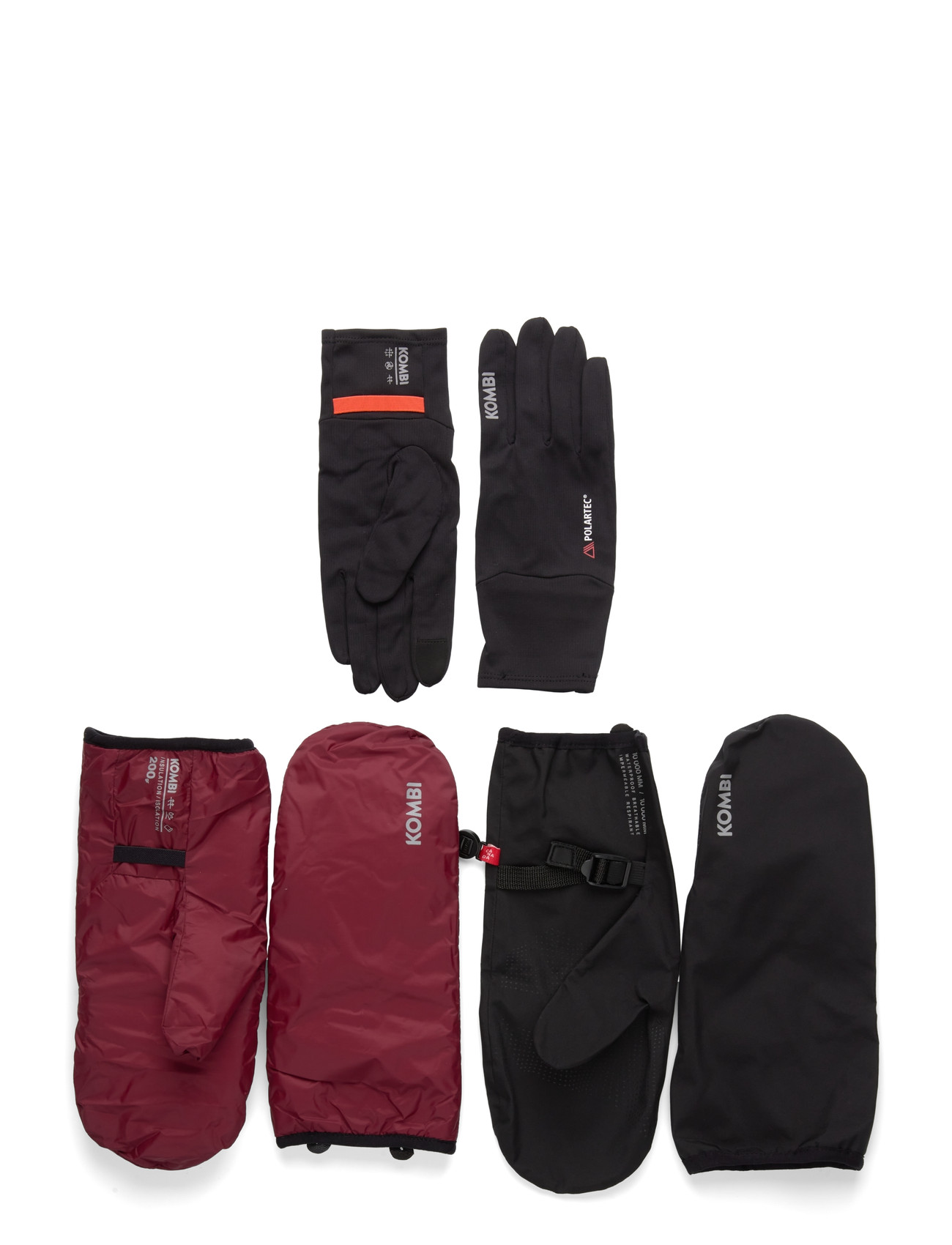 Kombi Climate System Sr, XS, Burgundy, Sport Gloves > Sport Thumb Gloves, Dame