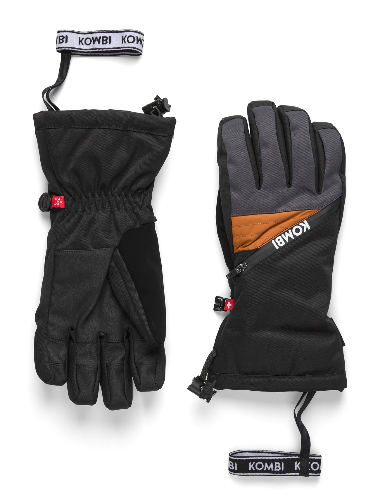 Kombi Valley Men Glove, XL, Black, Sport Gloves > Sport Finger Gloves, Herre