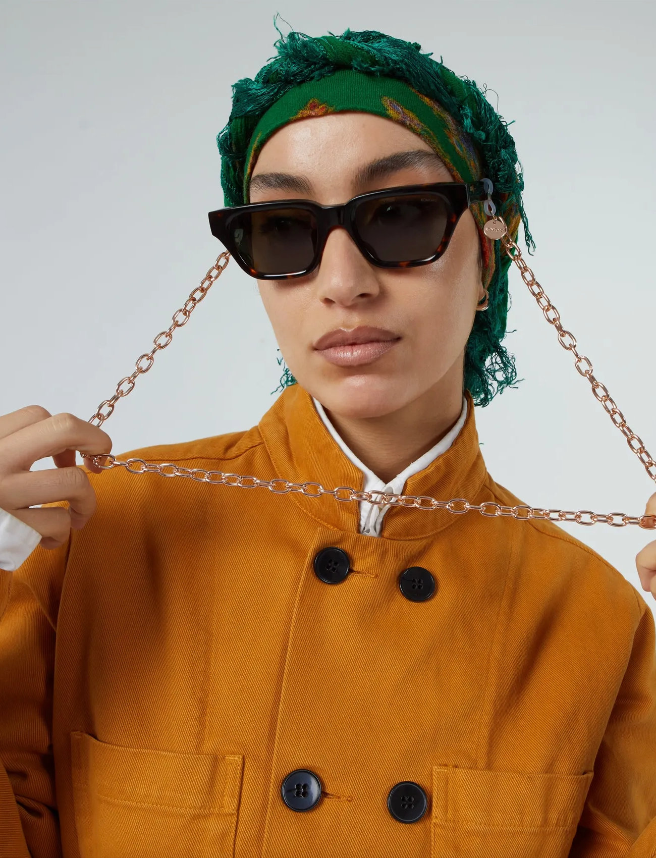 Komono Ray Rose Gold, One Size, Gold, Tilbehør > Solbriller, Dame