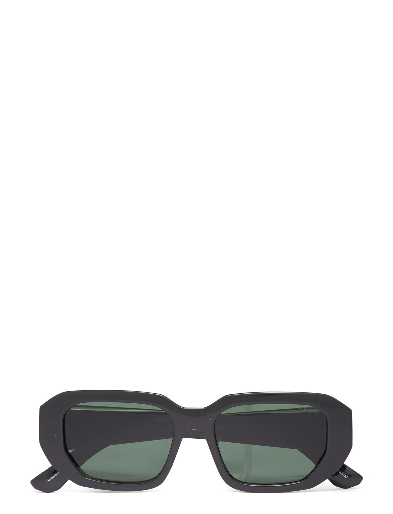 Komono Enno Black, M, Black, Solbriller > Solbriller Med Firkantet Stel, Dame