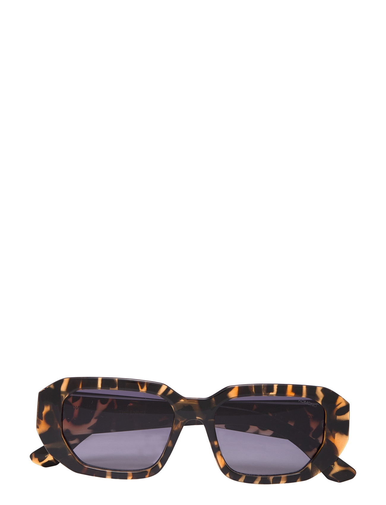 Komono Enno Dark Tortoise, M, Brown, Solbriller > Solbriller Med Firkantet Stel, Dame