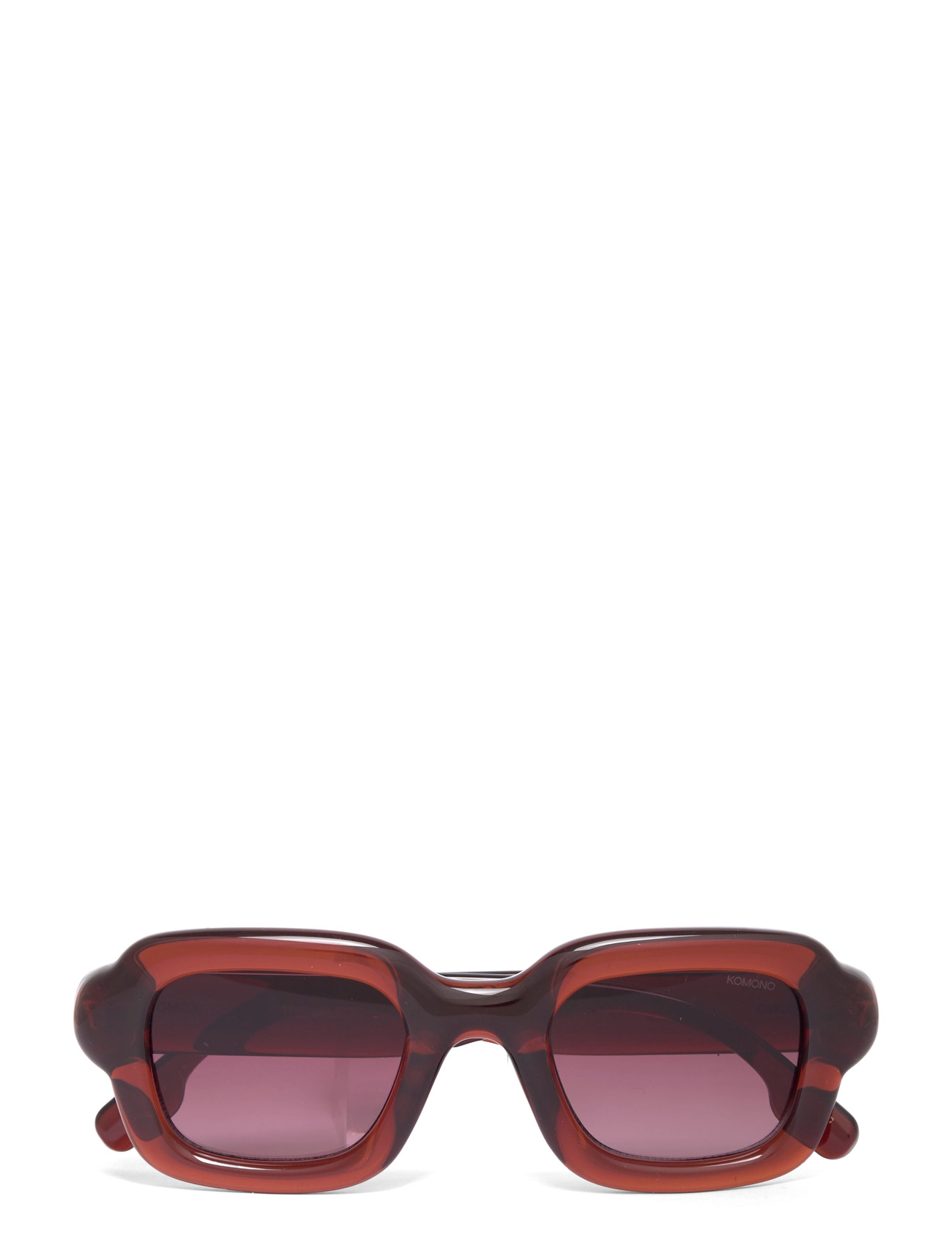 Komono Miles Ruby, One Size, Red, Solbriller > Solbriller Med Firkantet Stel, Herre