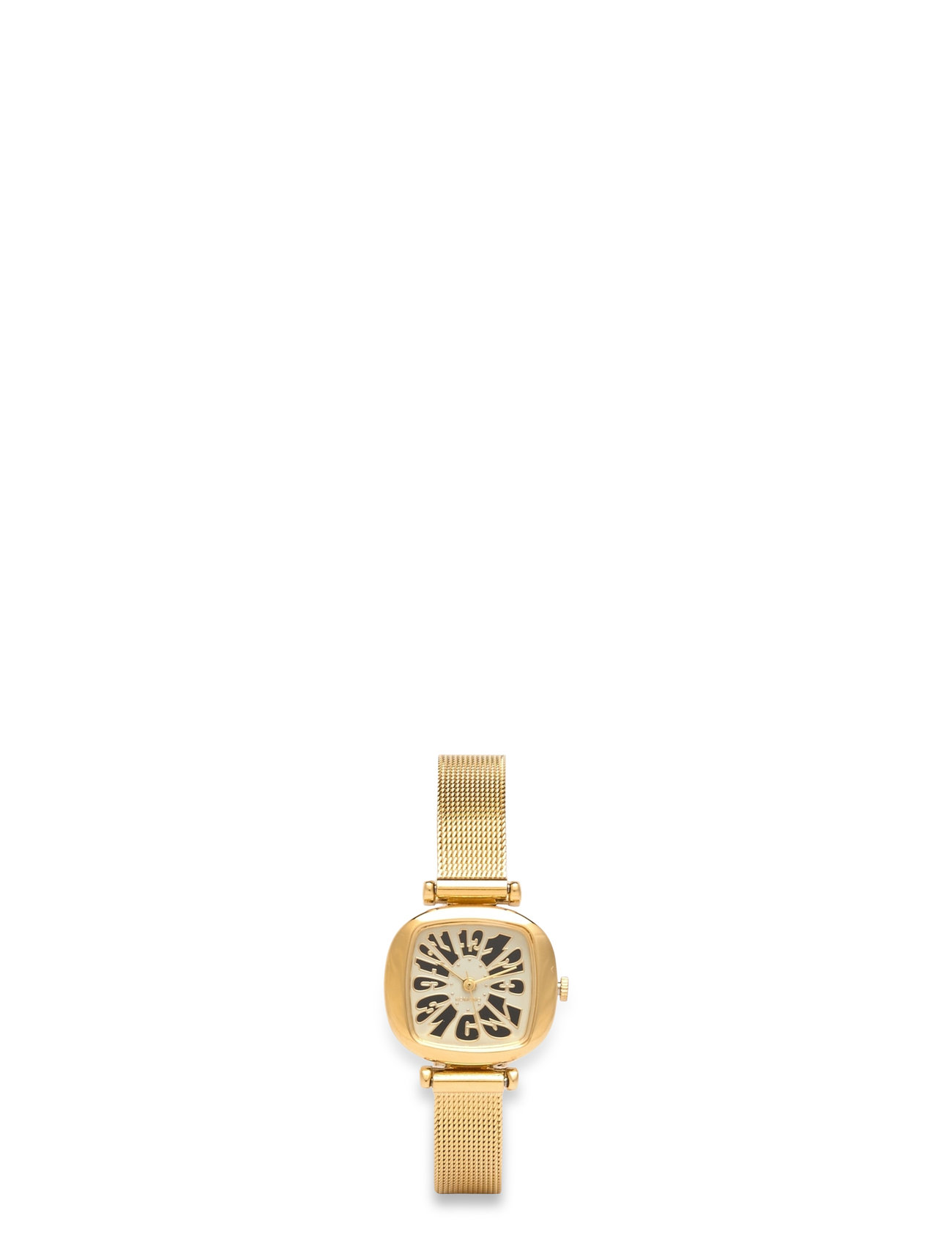 Komono Moneypenny Royale Flower Gold Noir, One Size, Gold, Ure > Analoge Ure, Dame