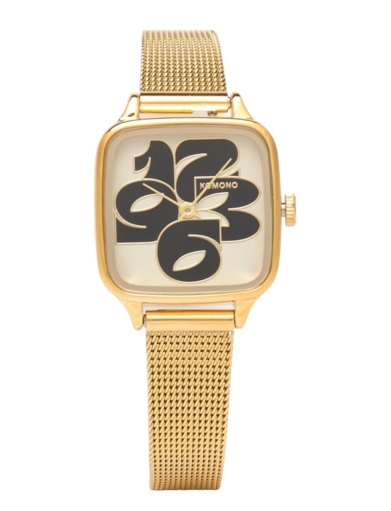 Komono Kate Royale Cameo Gold Noir, One Size, Gold, Ure > Analoge Ure, Dame