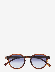 Damien - okrągłe okulary przeciwsłoneczne - bourbon gradient
