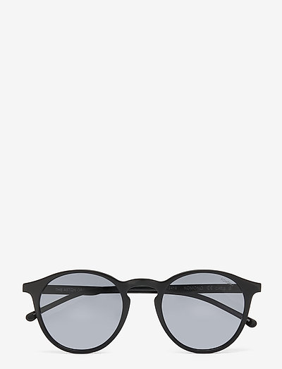 Aston Grand - okrągłe okulary przeciwsłoneczne - black
