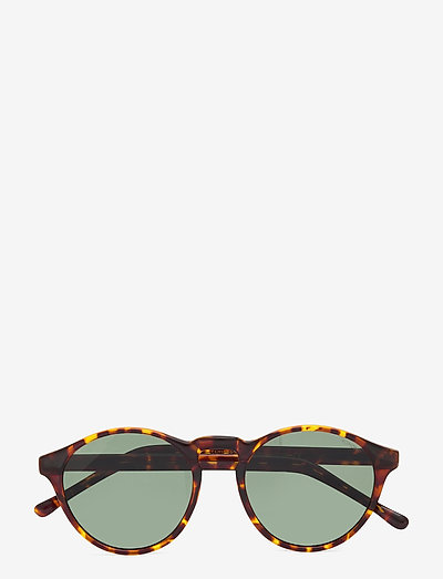 Devon - okrągłe okulary przeciwsłoneczne - tortoise