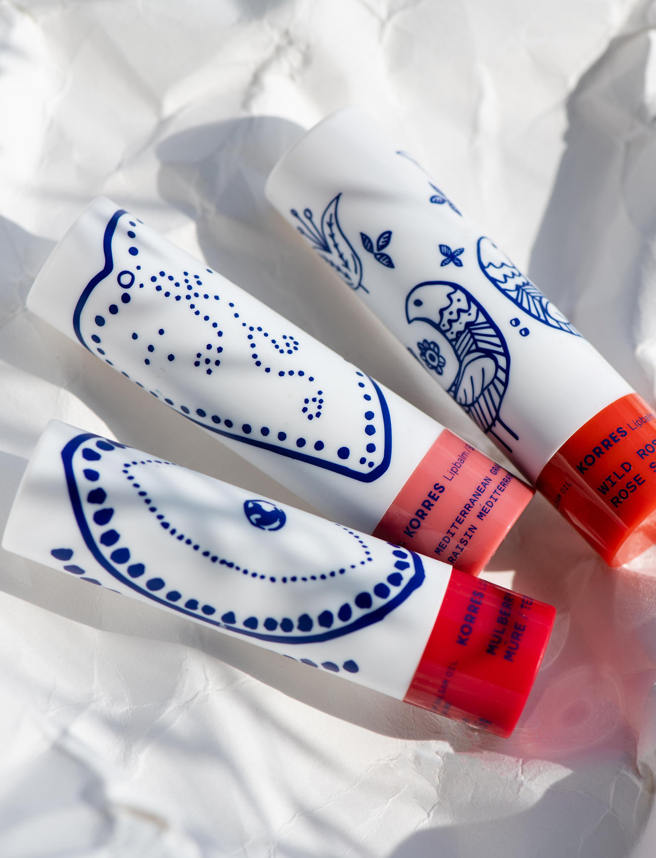 KORRES Wild Rose Lip Balm Tinted, 4.5 g, Nude, Ansigt > Læbepleje, Dame