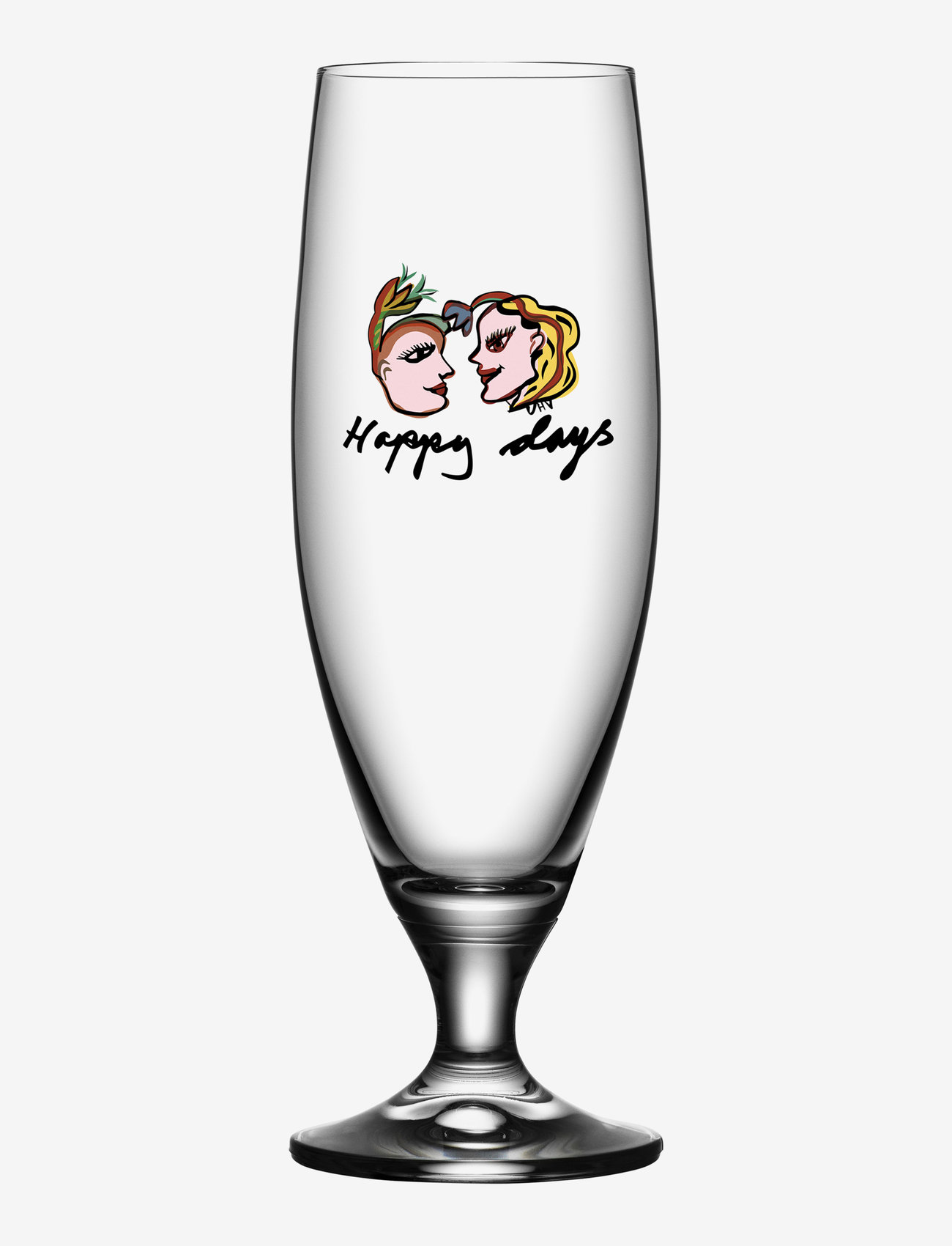 Kosta Boda Friendship Beer Happy Days 50cl Beer Glasses Boozt