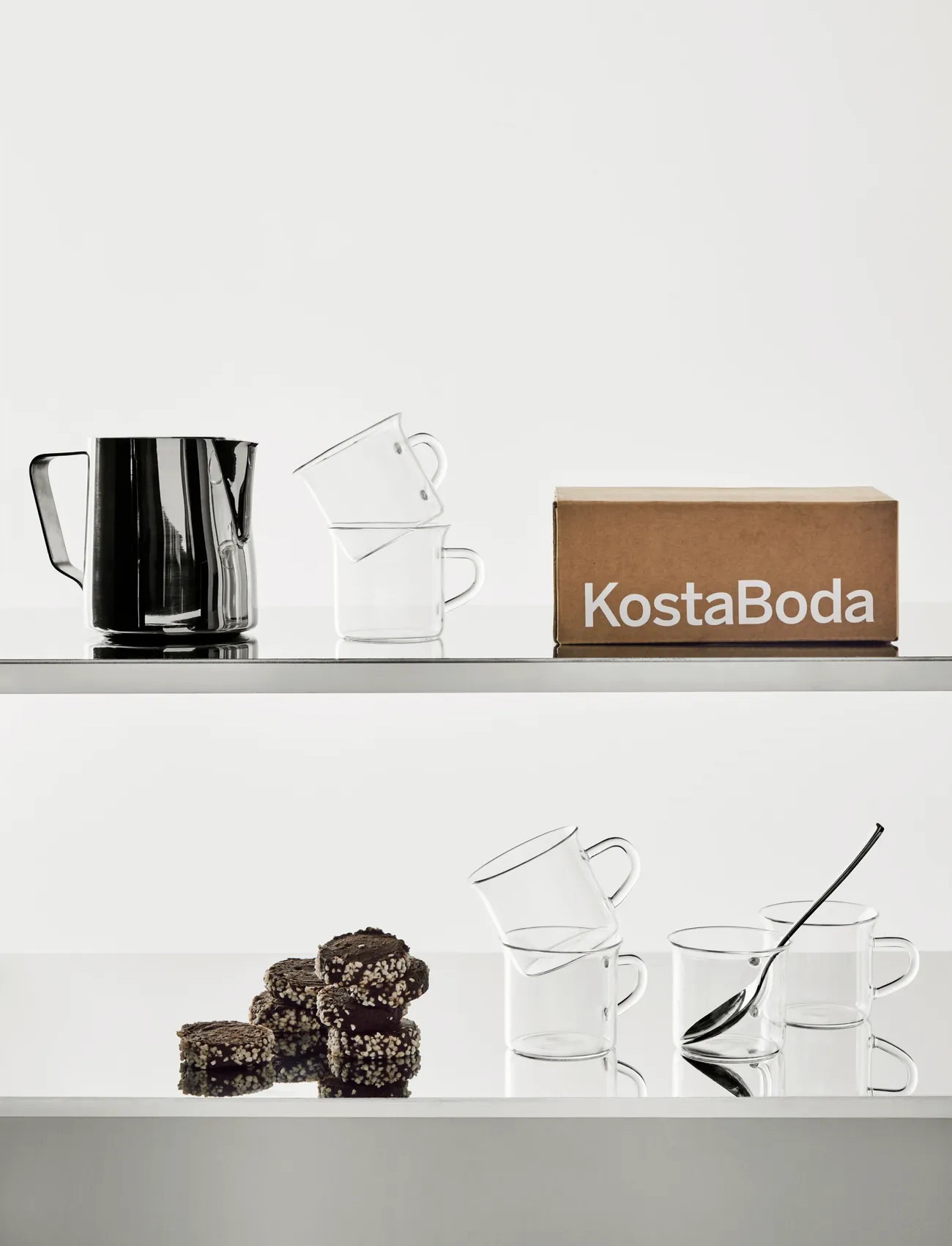 Kosta Boda Innocent Cup 14Cl 4-Pack, 8.7, Nude, Kopper & Krus > Kaffekopper, Unisex