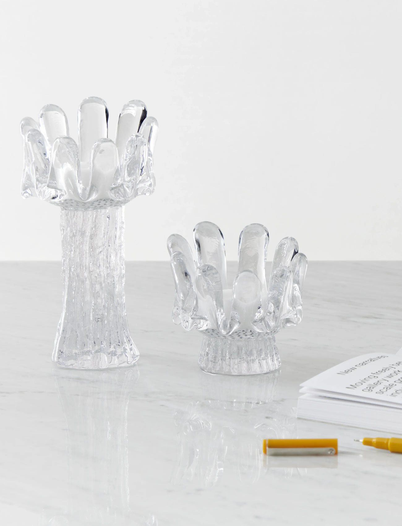 Kosta Boda Solros 180Mm, H18 cm, Nude, Decorative Accessories-details > Figures & Sculptures, Unisex