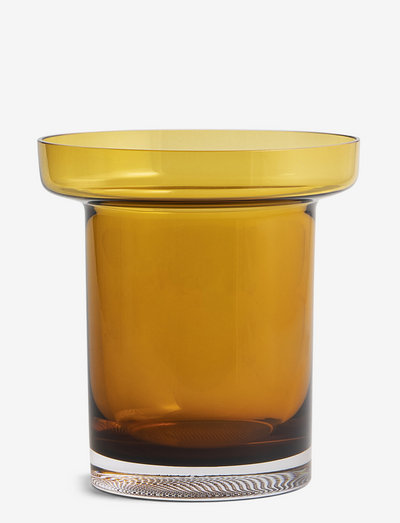 LIMELIGHT TULIP VASE - vases - amber