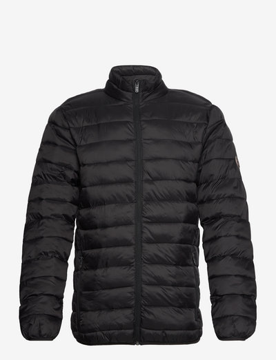 Black high neck jacket