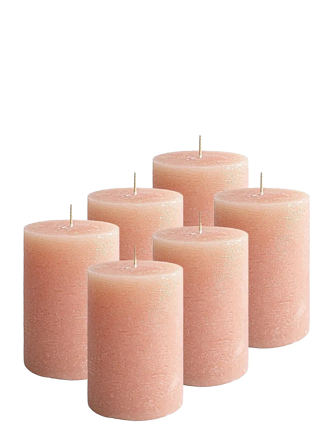 KUNSTINDUSTRIEN Rustic Pillar Candles Beige - 7X10CM - Unisex