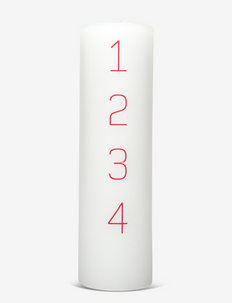 Advent Candle - adventskerzen - red