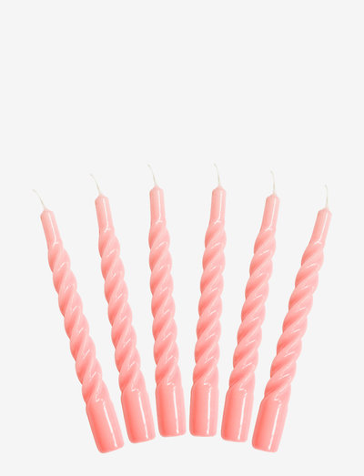 Twisted Candles, 6 piece box