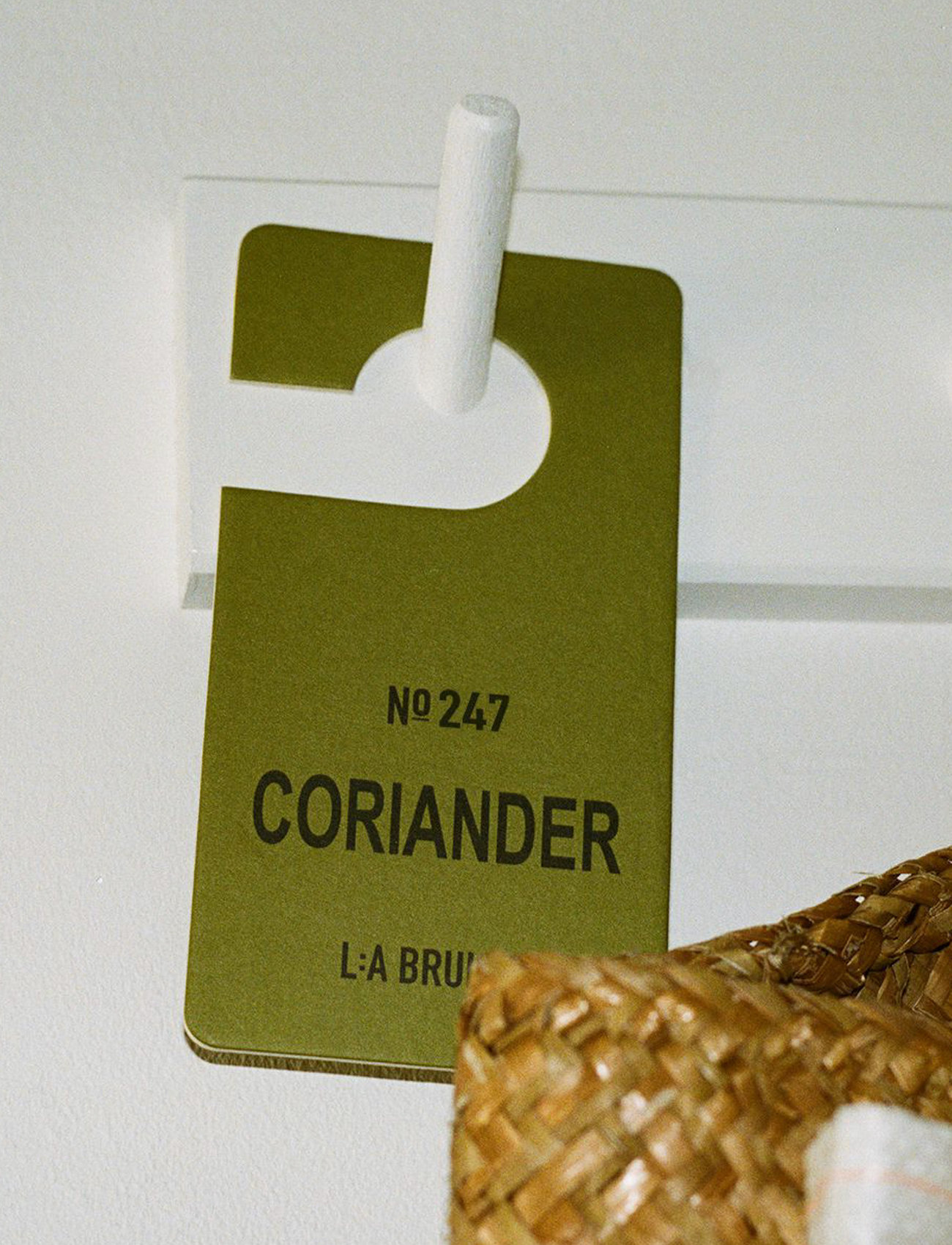 L:a Bruket 247 Fragrance Tag Coriander, 1 pcs, Nude, Hjem > Duftspredere, Dame