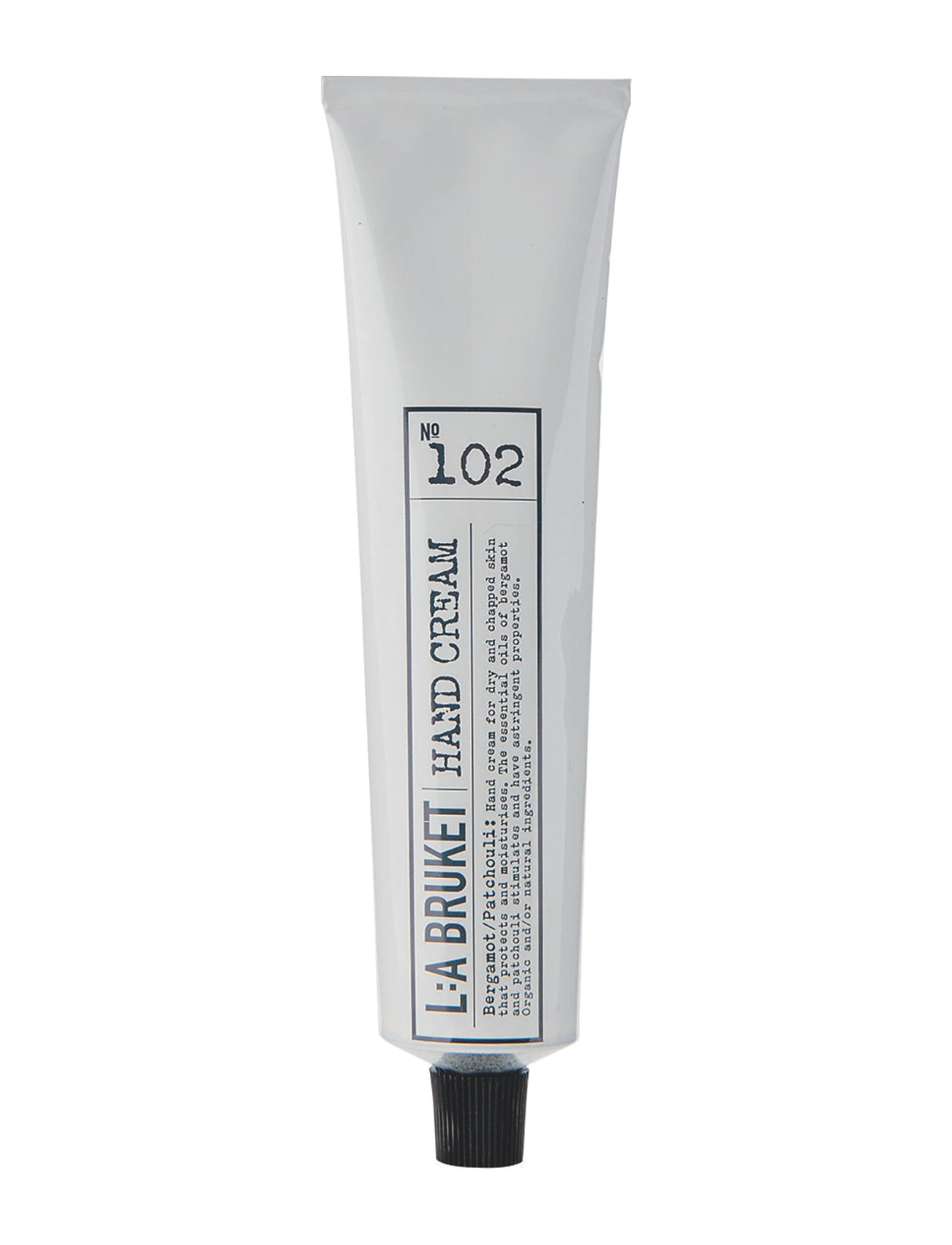 L:a Bruket 102 Hand Cream Bergamot/Patchouli, 70 ml, Nude, Håndpleje > Håndcreme, Dame